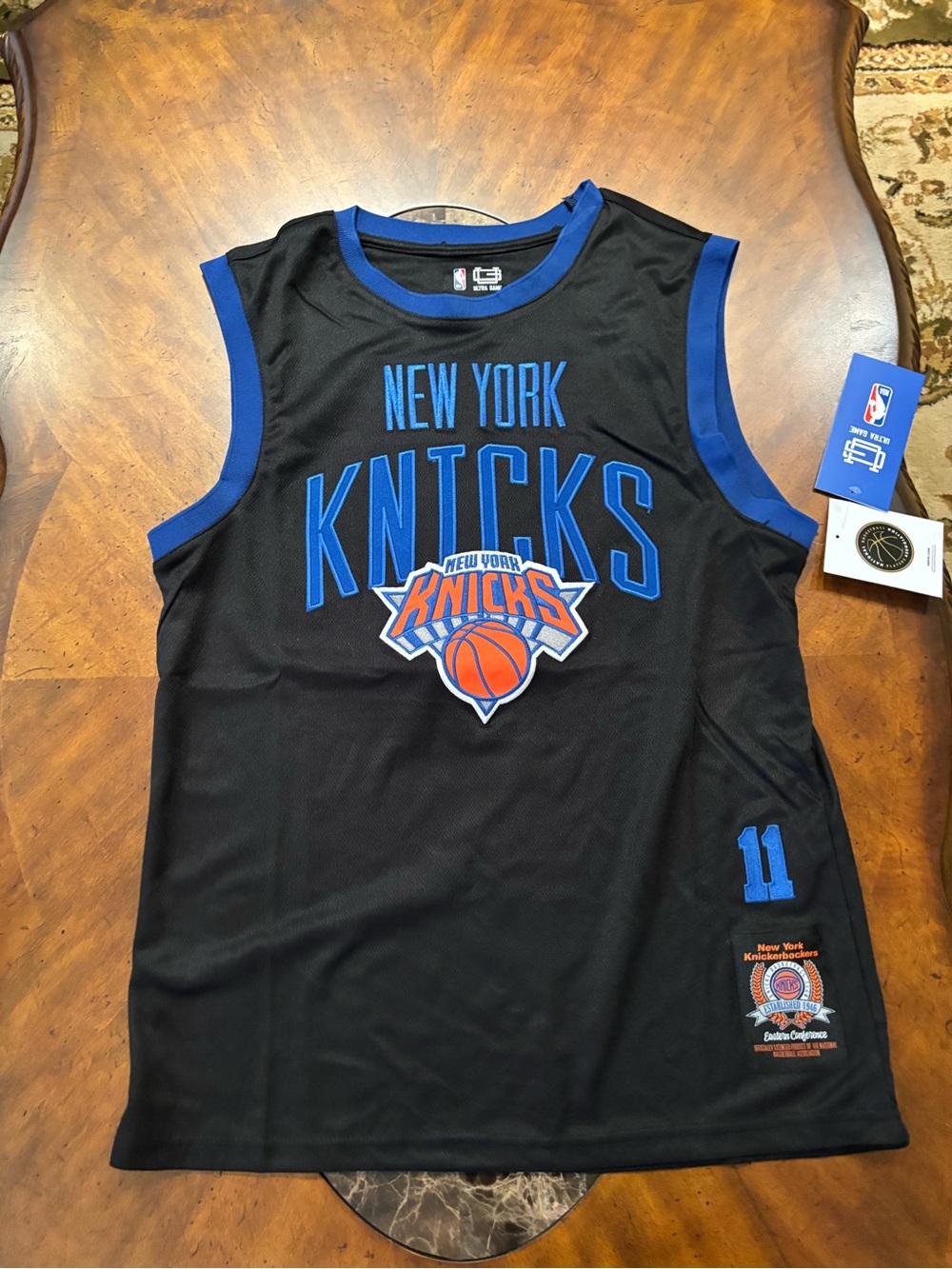 New York Knicks Jalen Brunson Ultra Game Basketball Tank Top Size Small
